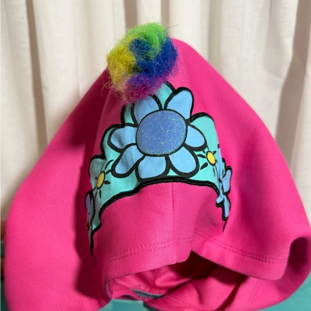 Trolls Poppy Dress Girls Size 10